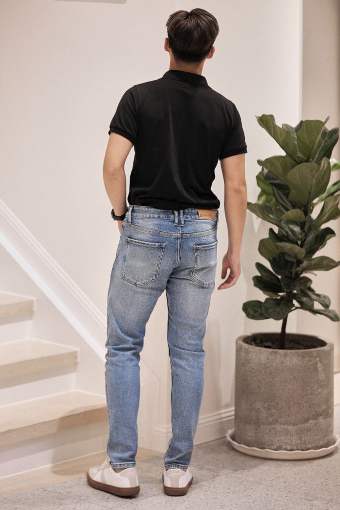  Quần Jean Nam Denim Form Slim Fit 0524 