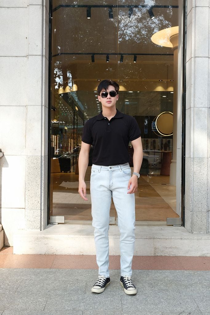  Quần Jean Nam Cotton Form Slim Fit 0423 