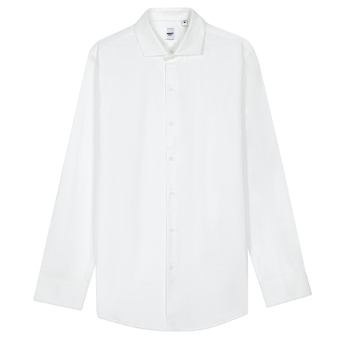 Áo Sơ Mi Nam Tay Dài Cotton Trơn Form Slimfit 2309003-25-Slim