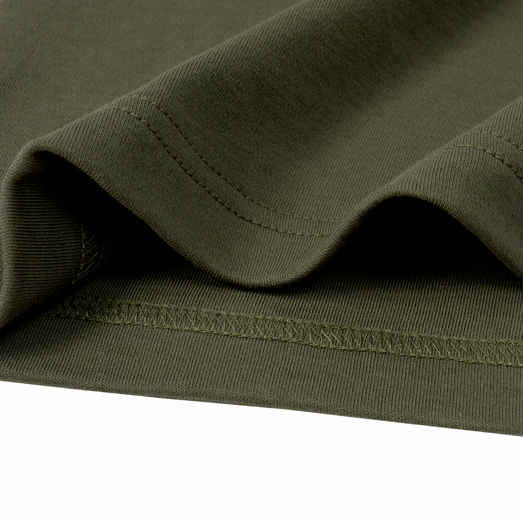  Áo Thun Nam Cotton Phối có In Form Oversize 2406002 