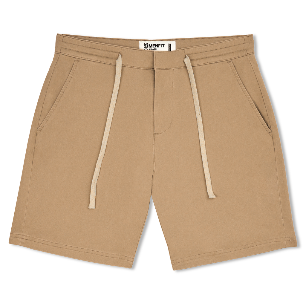  Quần Short Nam Kaki Trơn Form Slimfit 2303022-12-Str 