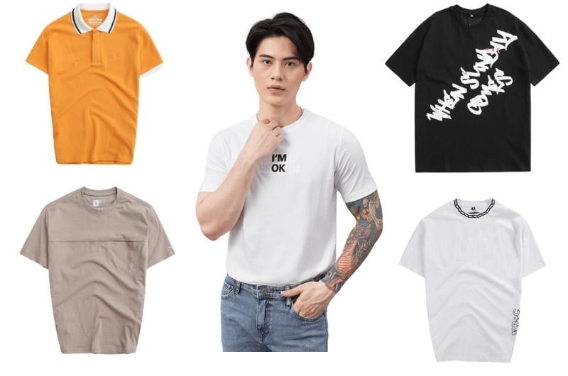 Phân loại áo phông nam tại Menfit