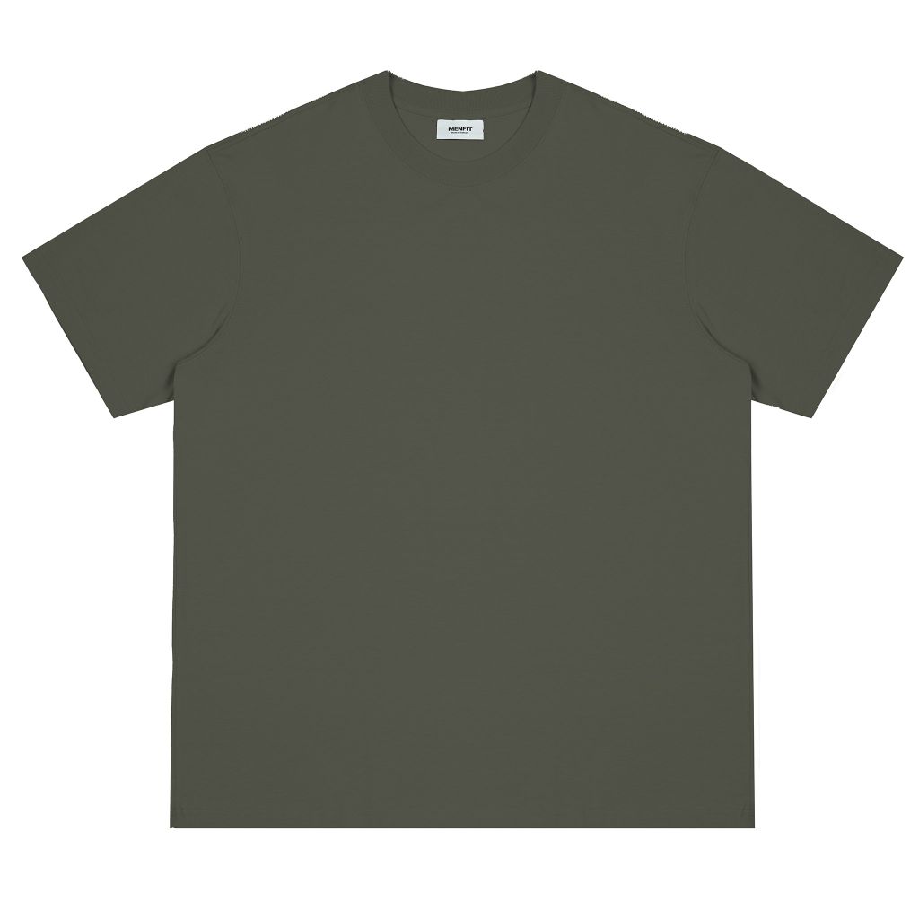  Áo Thun Nam Cotton Trơn Form Oversize 2406009 