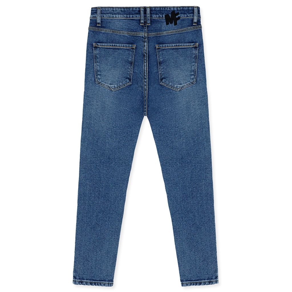  Quần Jean Nam Cotton Rách Form Regular Fit 2305024 