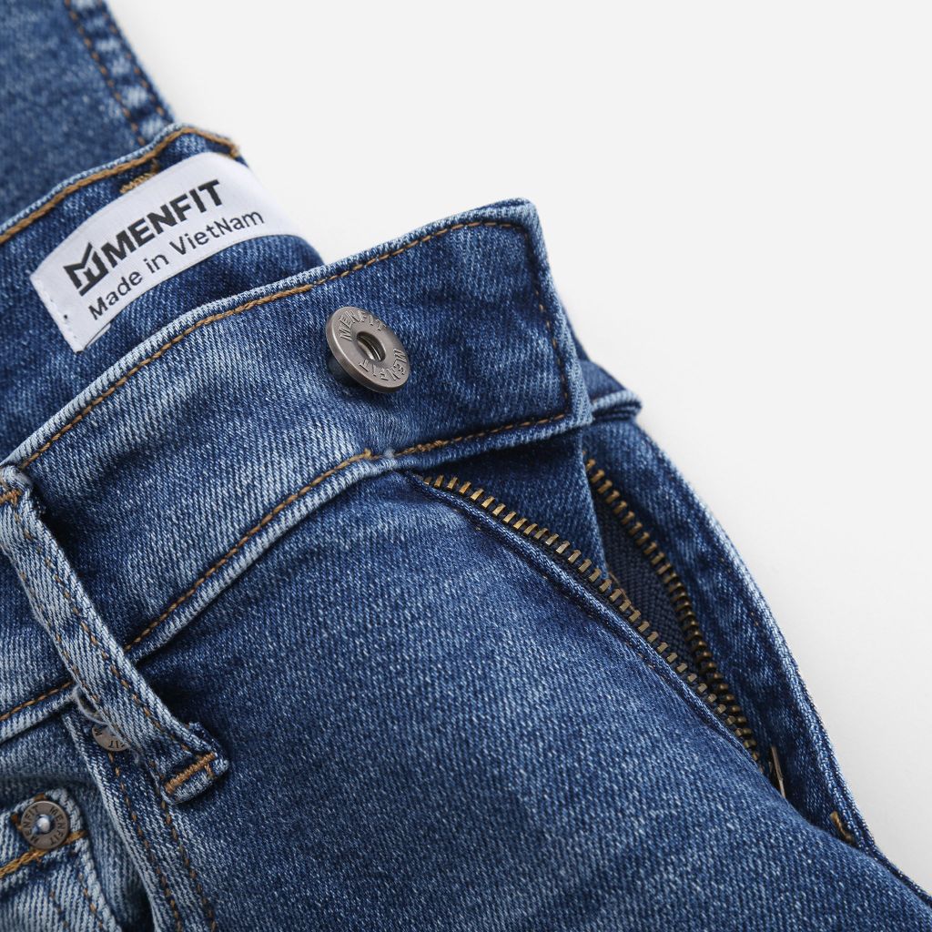  Quần Jean Nam Denim Trơn Form Slimfit 0532-SN 