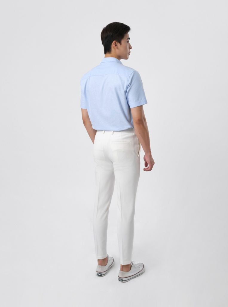  Quần Tây Nam Cotton Trơn Form Slimfit 20212-16 A TU 