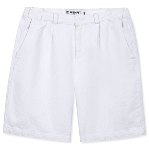 Quần Short Nam Kaki Trơn Form Straight 2303005-12-STR