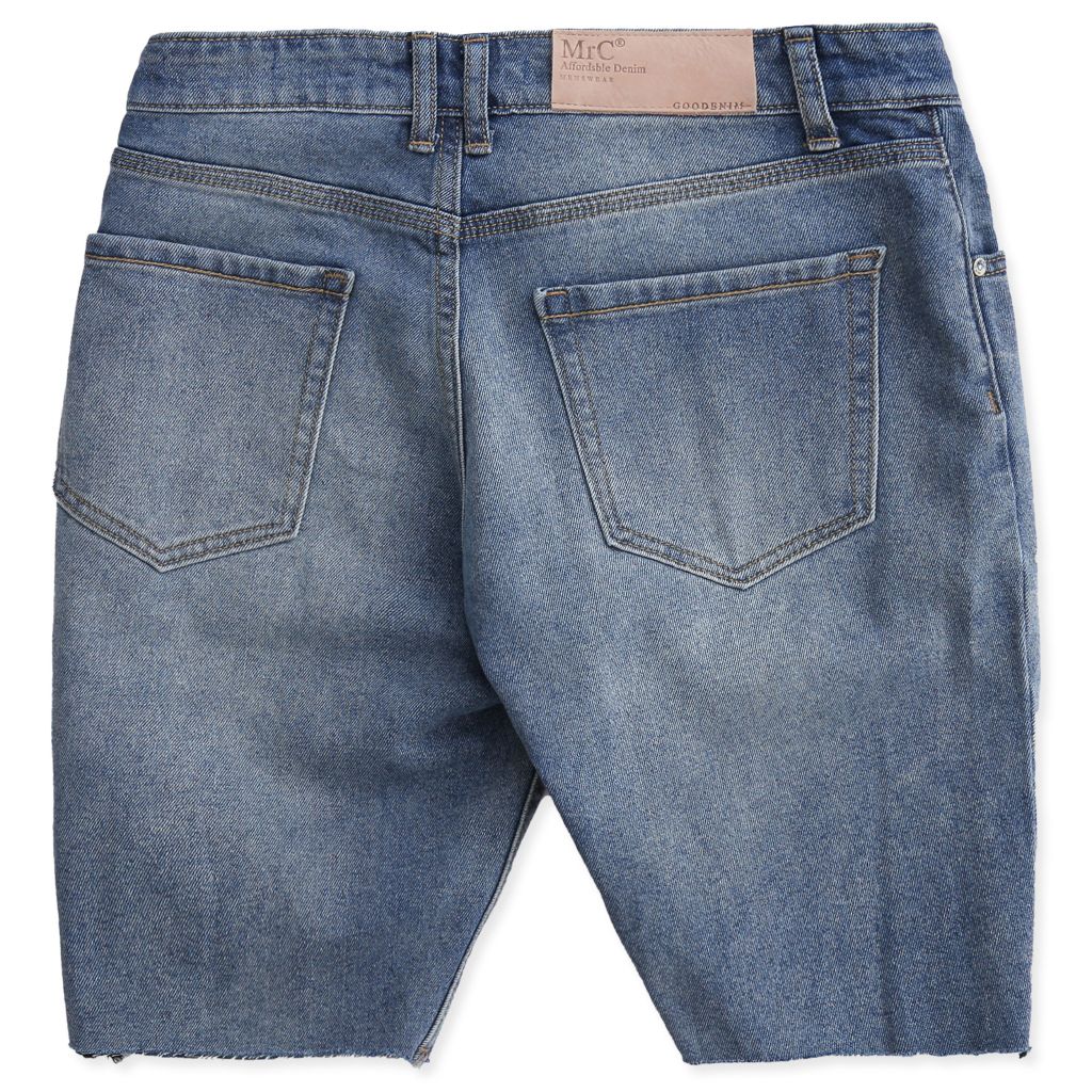  Quần Short Nam Denim Rách Form Slimfit - S432-SN 