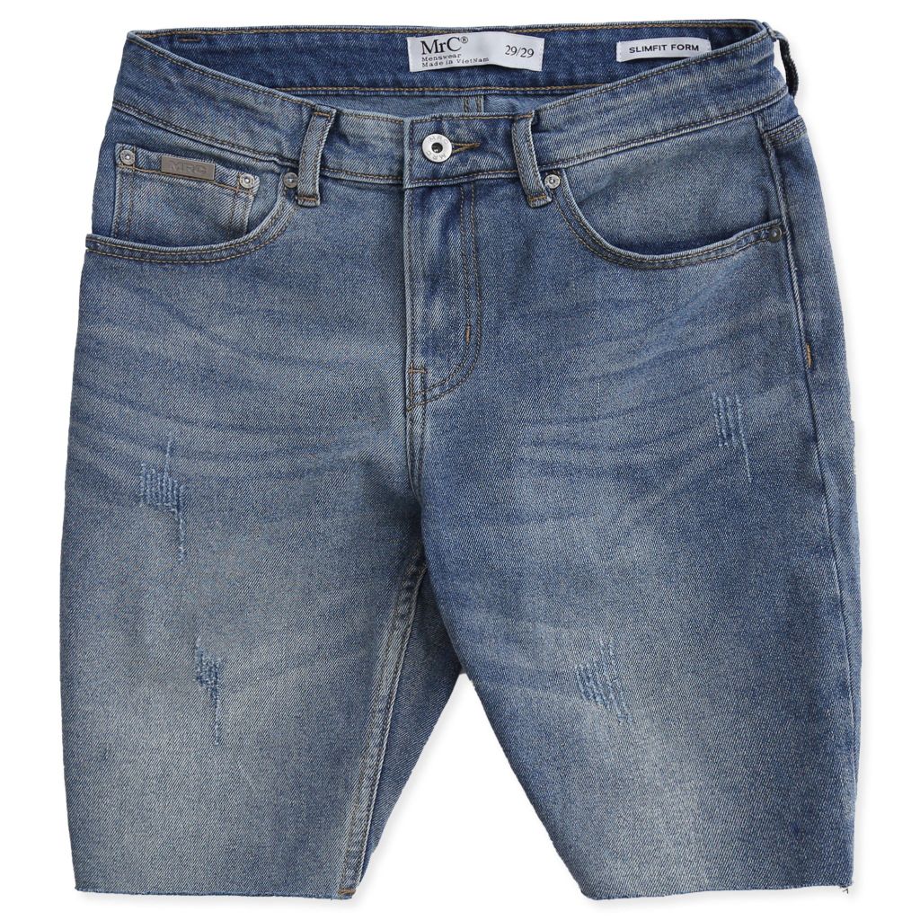  Quần Short Nam Denim Rách Form Slimfit - S432-SN 