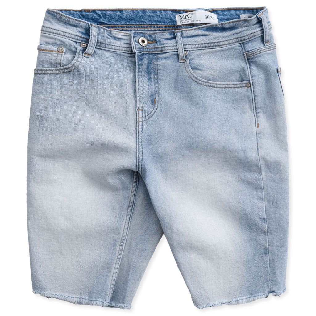  Quần Short Nam Denim Trơn Form Slimfit 502-SN 