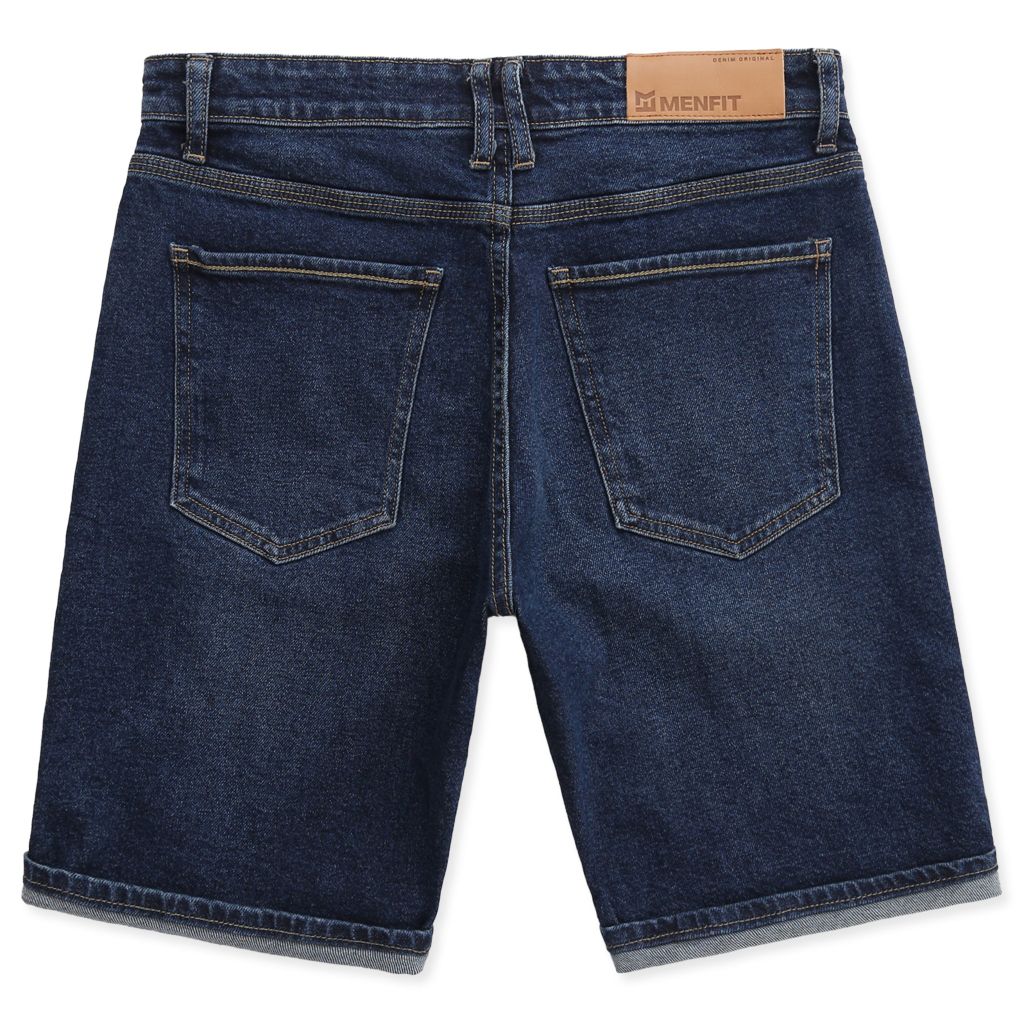  Quần Short Nam Denim Trơn Form Slimfit S521-SN 