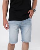  Quần Short Nam Denim Trơn Form Slimfit 502-SN 