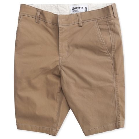 Quần Short Nam Kaki Trơn Form Slimfit 102