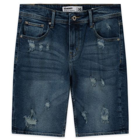  Quần Short Nam Jean Rách Form Regular 2307012 