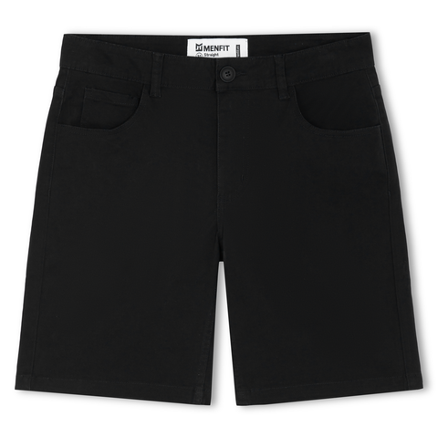  Quần Short Nam Khaki Trơn Form Straight 2402012 