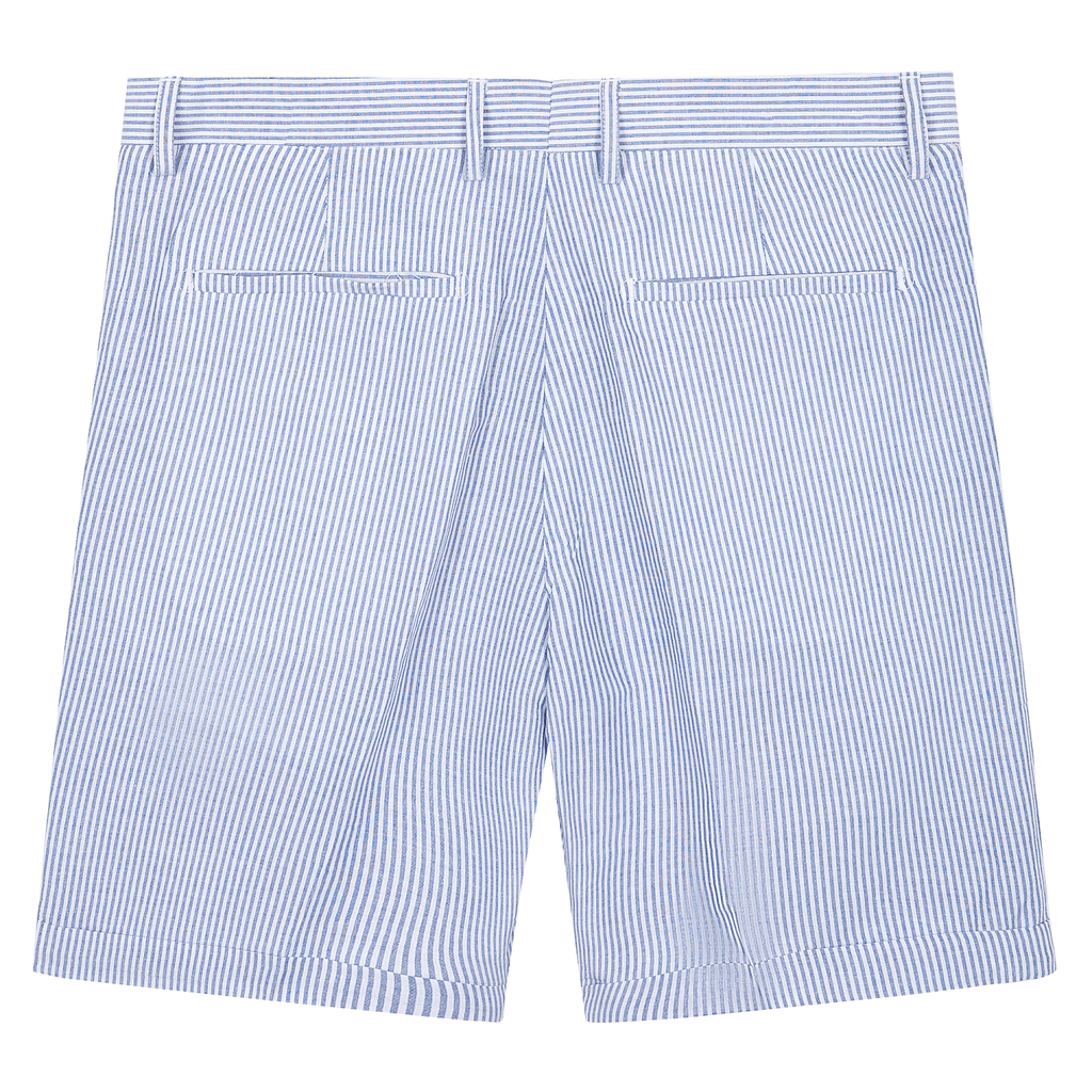  Quần Short Tây Cotton Sọc Form Regular 2311030 