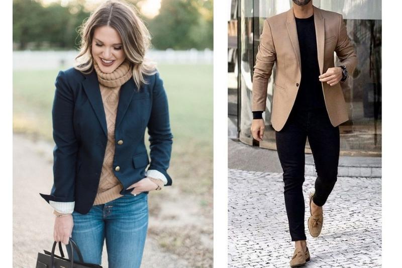 Áo khoác cặp cao cấp Blazer