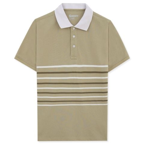 Áo Polo Nam Cotton Họa Tiết Form Slimfit 2209003