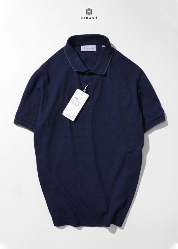 Áo Polo Nam Premium Cotton Honeycomb – DARK BLUE