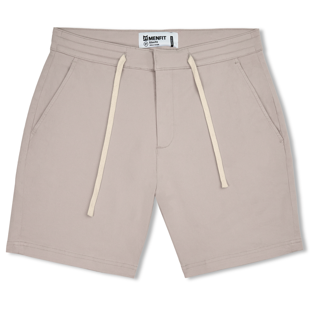  Quần Short Nam Kaki Trơn Form Slimfit 2303022-12-Str 