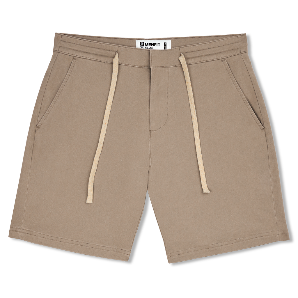  Quần Short Nam Kaki Trơn Form Slimfit 2303022-12-Str 