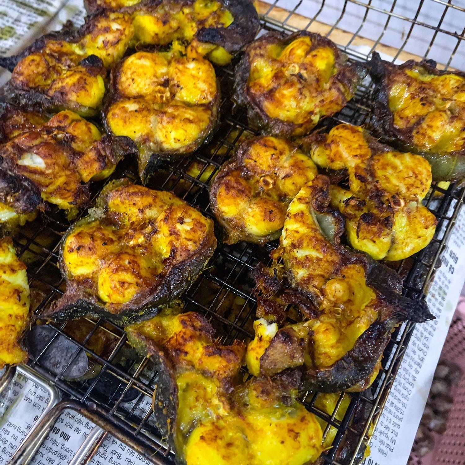  Cá Chình Hoa Nướng Riềng Mẻ 