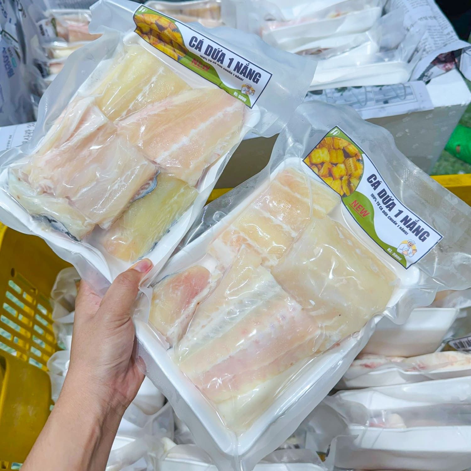  Cá Dứa 1 Nắng Cắt Khúc 