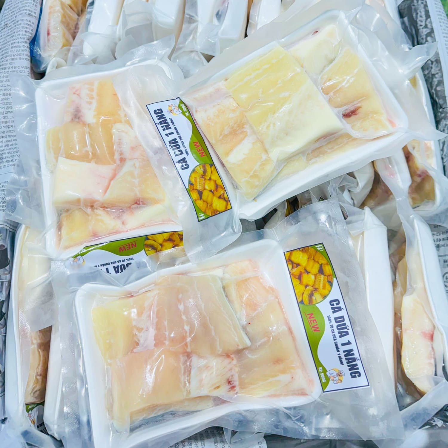 ca dua 1 nang cat khuc