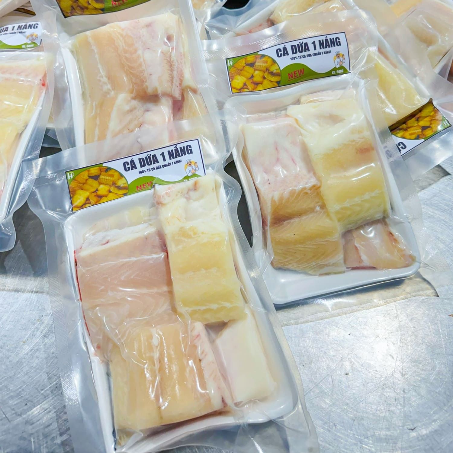  Cá Dứa 1 Nắng Cắt Khúc 