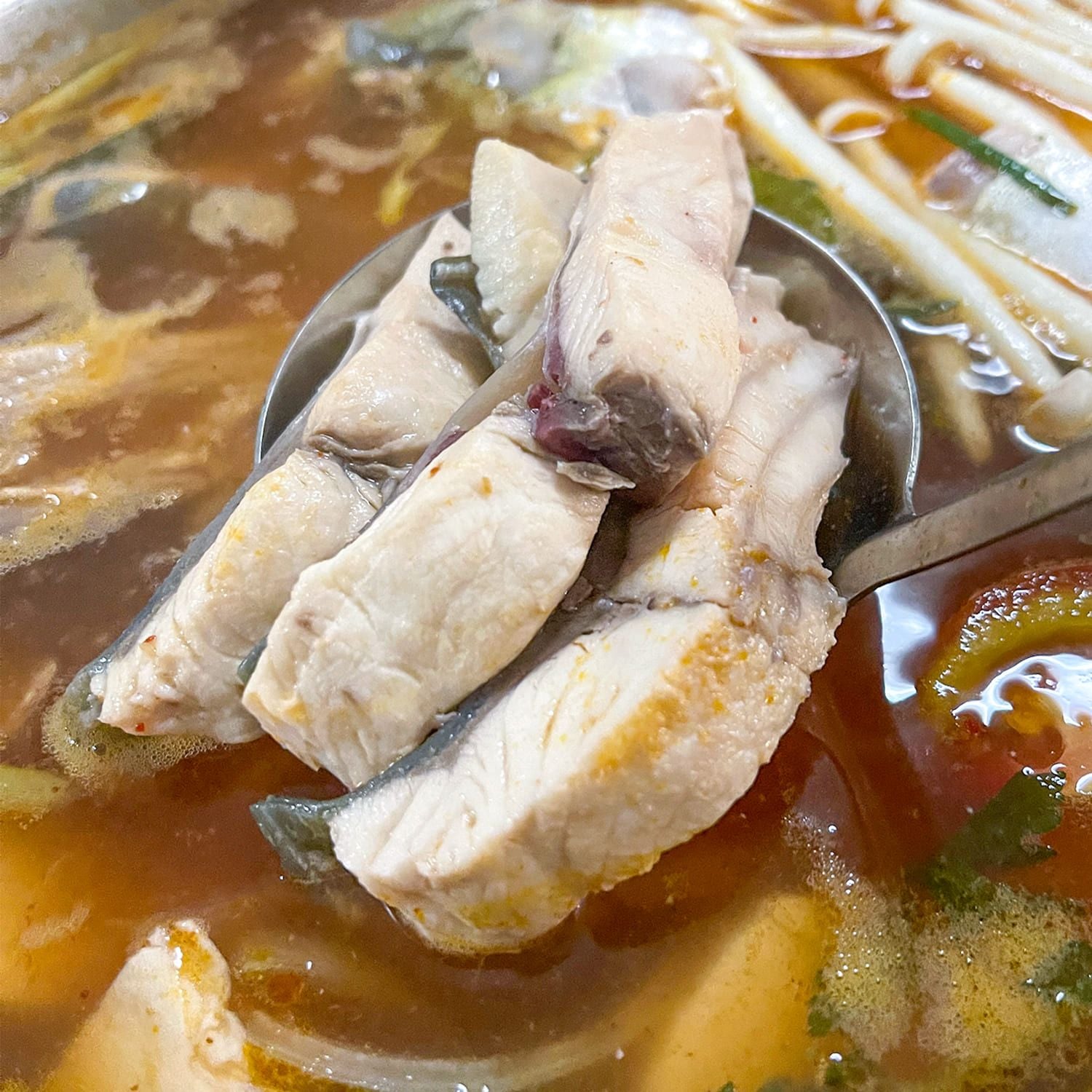  Lẩu Cá Chim Biển 