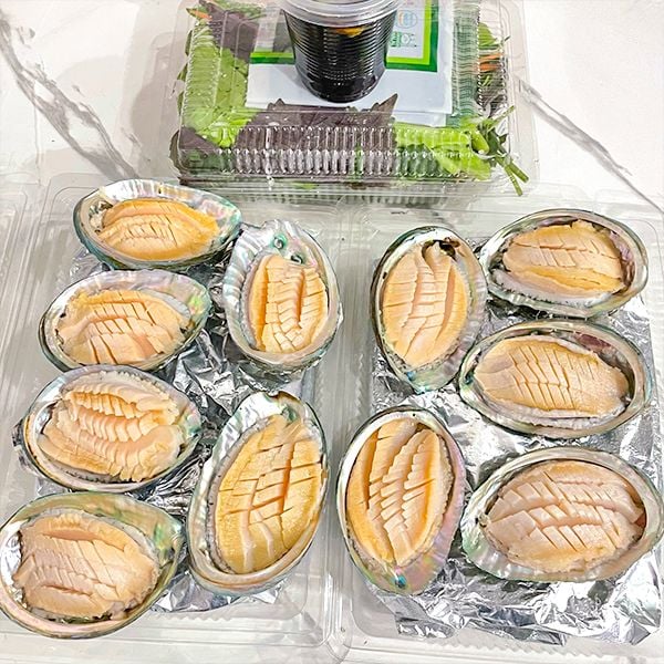  Sashimi Bào Ngư Hàn Quốc 