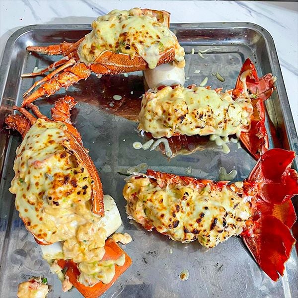  Tôm Hùm Tây Úc Bỏ Lò Phô Mai 