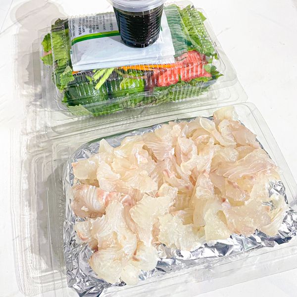  Sashimi Cá Song Hổ - Cá Mú Cọp 