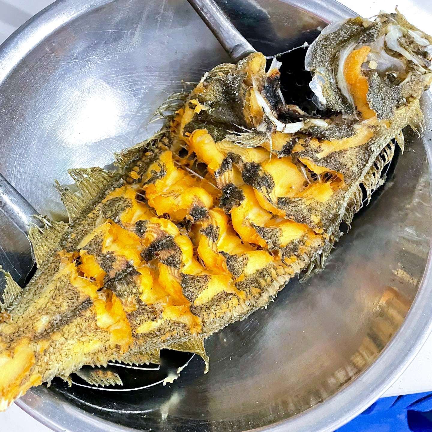  Cá Bơn Nâu Chiên Giòn 