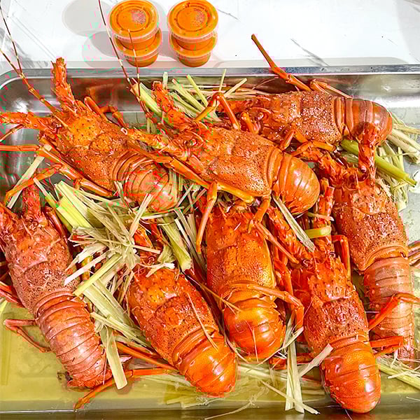 tom hum xanh size 300 400g hap