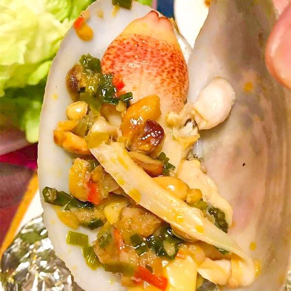  Tu Hài Nướng Mỡ Hành 