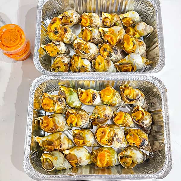 oc bulot nuong tieu xanh