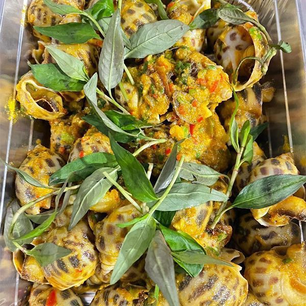  Ốc Hương Size 80 Sốt Trứng Muối 