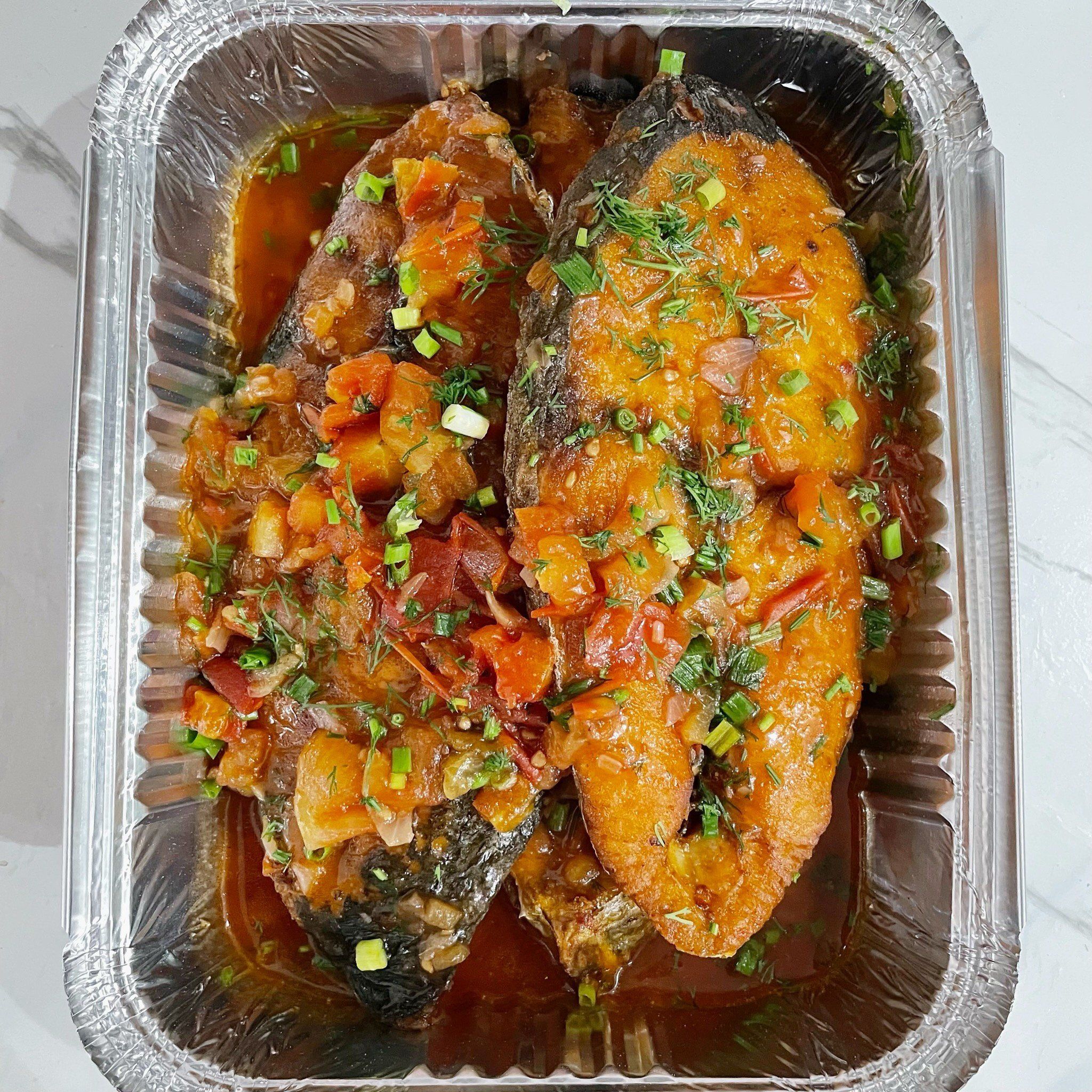  Cá Thu 2 Dẻo Nắng Sốt Cà Chua 