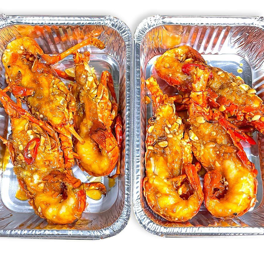  Tôm Hùm Xanh (Size 300 - 400g) Rang Me 