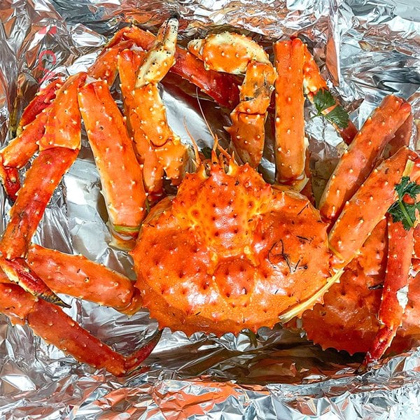 cua hoang de king crab hap