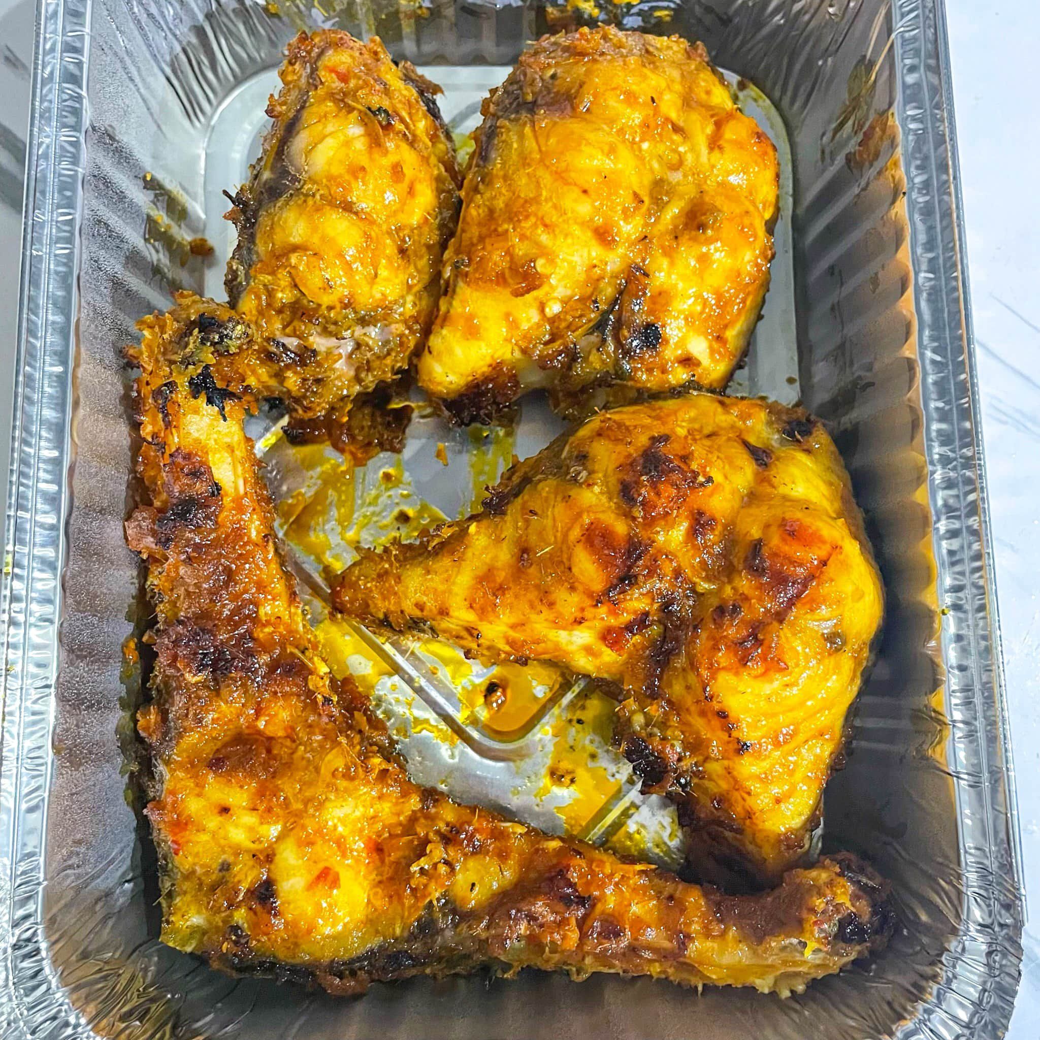  Cá Chép Giòn Nướng Muối Ớt 