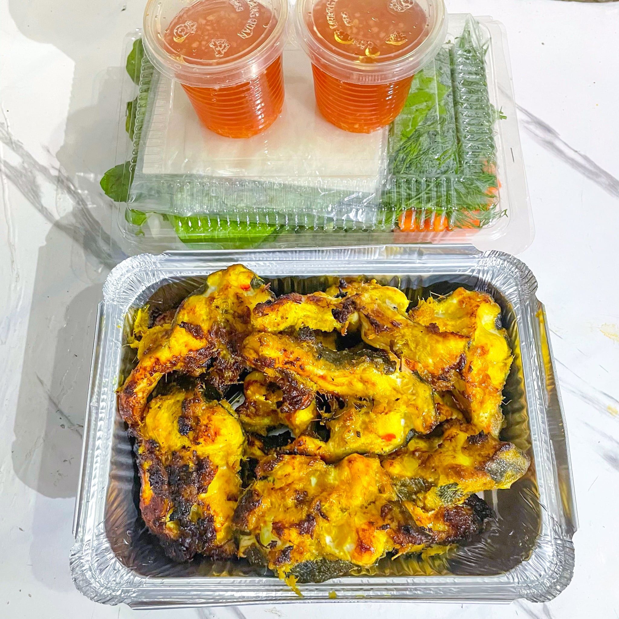  Cá Chạch Chấu Nướng Riềng Mẻ 