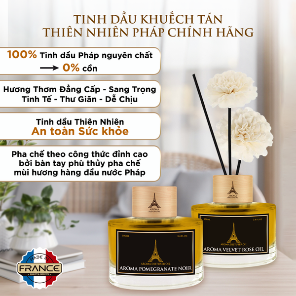  Combo 2 Tinh Dầu Thơm Phòng Que Gỗ, Tinh Dầu Tự Khuếch Tán Jubilé Cao Cấp, Sang Trọng 