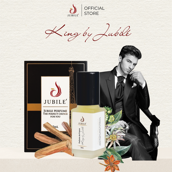  King by Jubilé - Tinh Dầu Nước Hoa Cao Cấp Mini Size 3ml, 12ml Dạng Lăn 