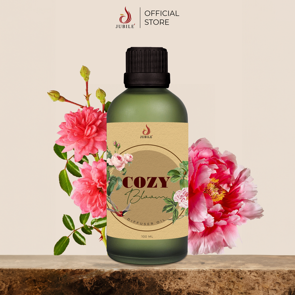  Cozy Bloom -  Tinh Dầu Xông Máy, Tinh Dầu Thơm Phòng Thiên Nhiên 100ml Cao Cấp, Sang Trọng 