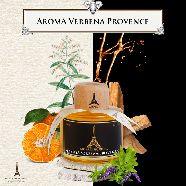  Verbena Provence  - Tinh Dầu Thơm Phòng Que Gỗ, Nước Hoa Tự Khuếch Tán 100ml Cao Cấp, Sang Trọng 