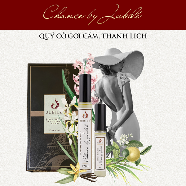  Chance by Jubilé - Tinh Dầu Nước Hoa Pháp Cao Cấp 