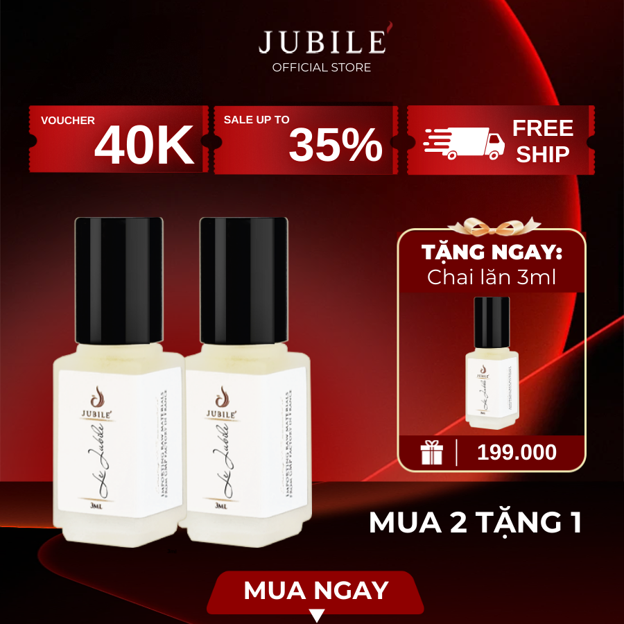  Unforgettable Jubilé - Tinh Dầu Nước Hoa Cao Cấp Mini Size 3ml Lăn 