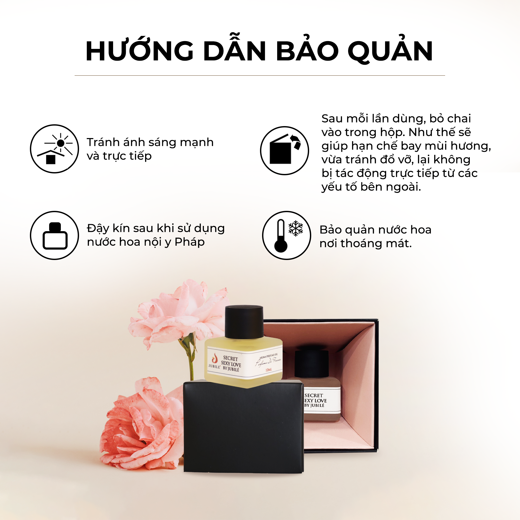  Nước hoa Nội Y Pháp Secret Sexy Love by Jubilé 